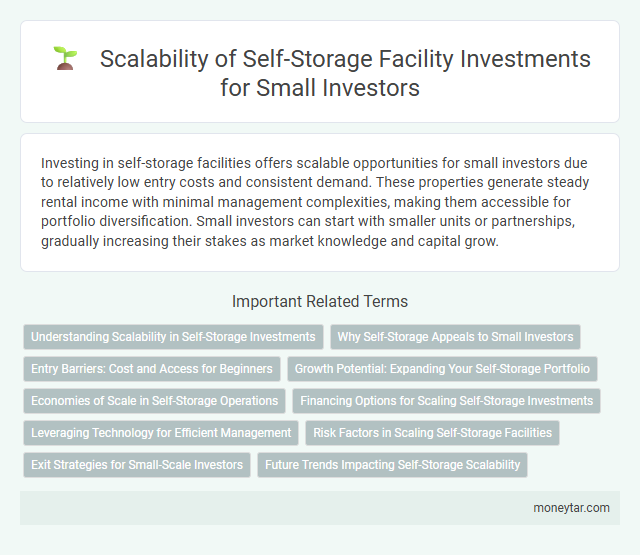 Scalability of Self-Storage Facility Investments for Small Investors