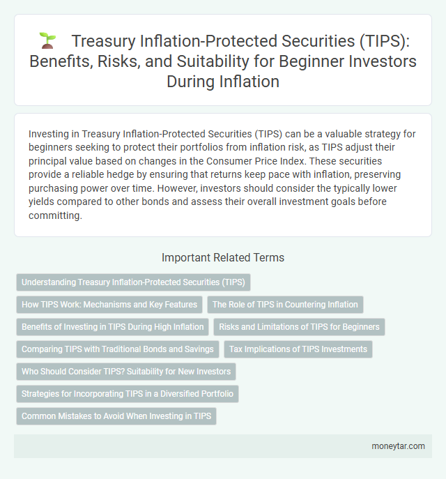 Treasury Inflation-Protected Securities (TIPS): Benefits, Risks, and Suitability for Beginner Investors During Inflation