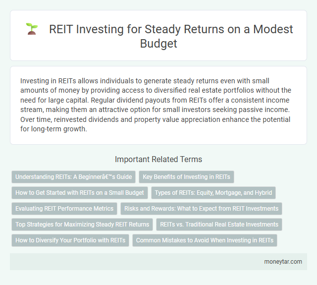 REIT Investing for Steady Returns on a Modest Budget