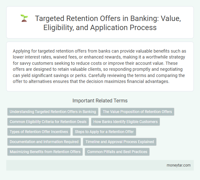 Targeted Retention Offers in Banking: Value, Eligibility, and Application Process