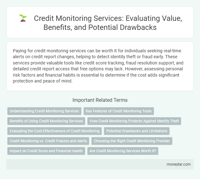 Credit Monitoring Services: Evaluating Value, Benefits, and Potential Drawbacks