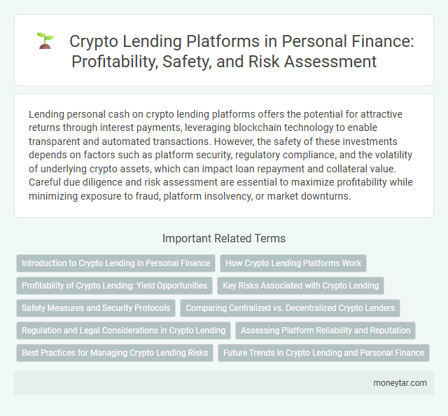 Crypto Lending Platforms in Personal Finance: Profitability, Safety, and Risk Assessment