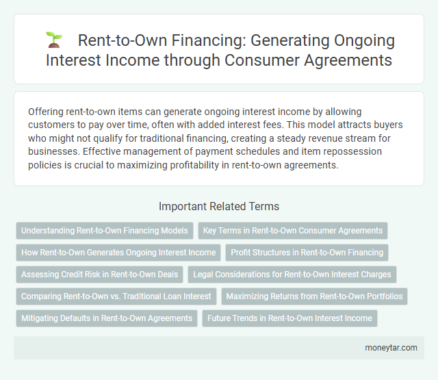 Rent-to-Own Financing: Generating Ongoing Interest Income through Consumer Agreements