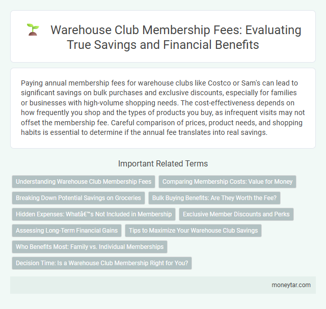 Warehouse Club Membership Fees: Evaluating True Savings and Financial Benefits