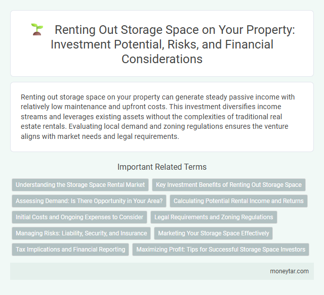 Renting Out Storage Space on Your Property: Investment Potential, Risks, and Financial Considerations