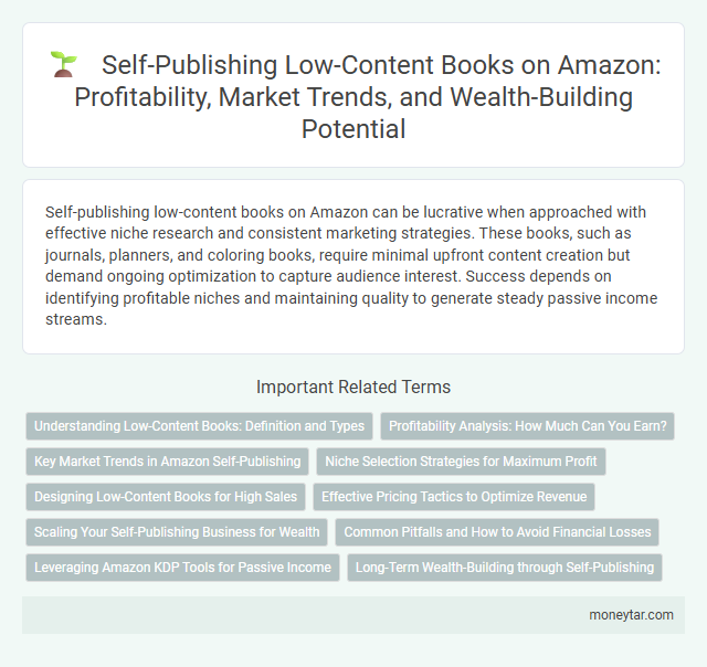 Self-Publishing Low-Content Books on Amazon: Profitability, Market Trends, and Wealth-Building Potential