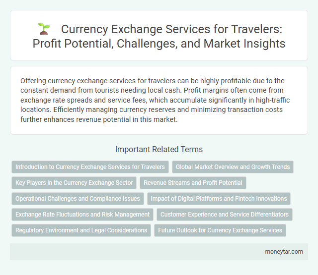Currency Exchange Services for Travelers: Profit Potential, Challenges, and Market Insights