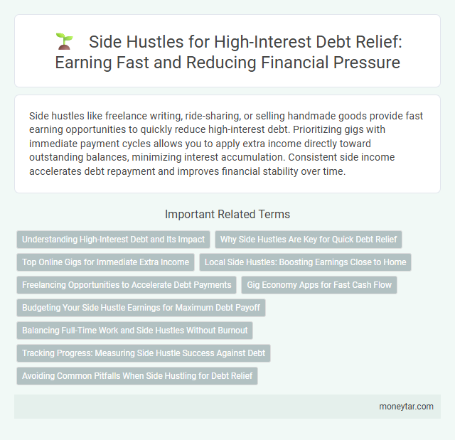 Side Hustles for High-Interest Debt Relief: Earning Fast and Reducing Financial Pressure