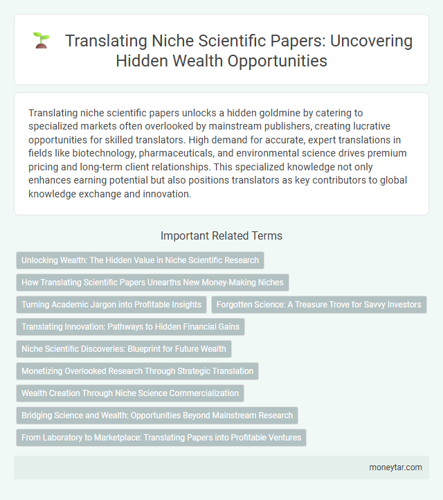 Translating Niche Scientific Papers: Uncovering Hidden Wealth Opportunities