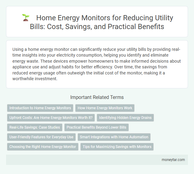 Home Energy Monitors for Reducing Utility Bills: Cost, Savings, and Practical Benefits