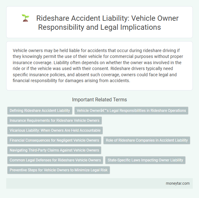 Rideshare Accident Liability: Vehicle Owner Responsibility and Legal Implications