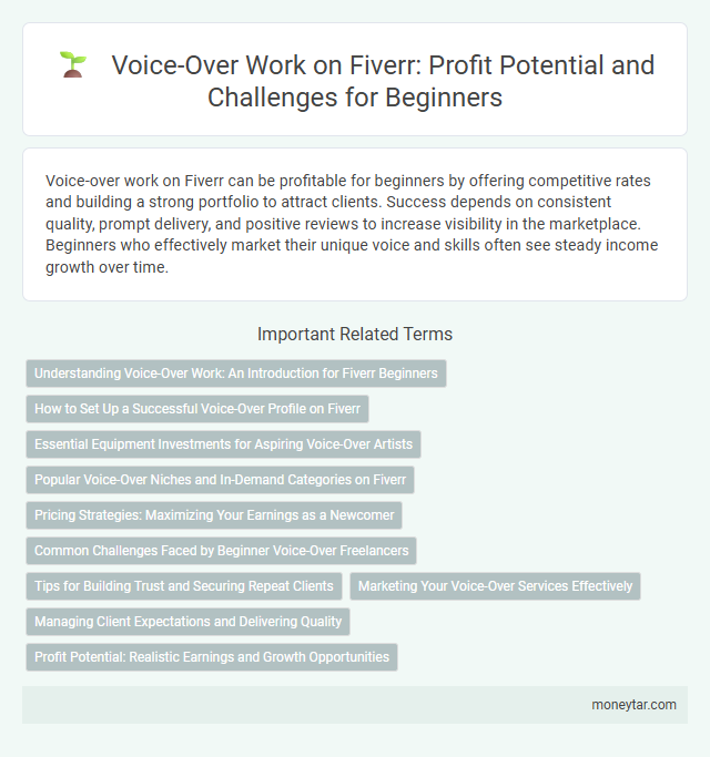 Voice-Over Work on Fiverr: Profit Potential and Challenges for Beginners
