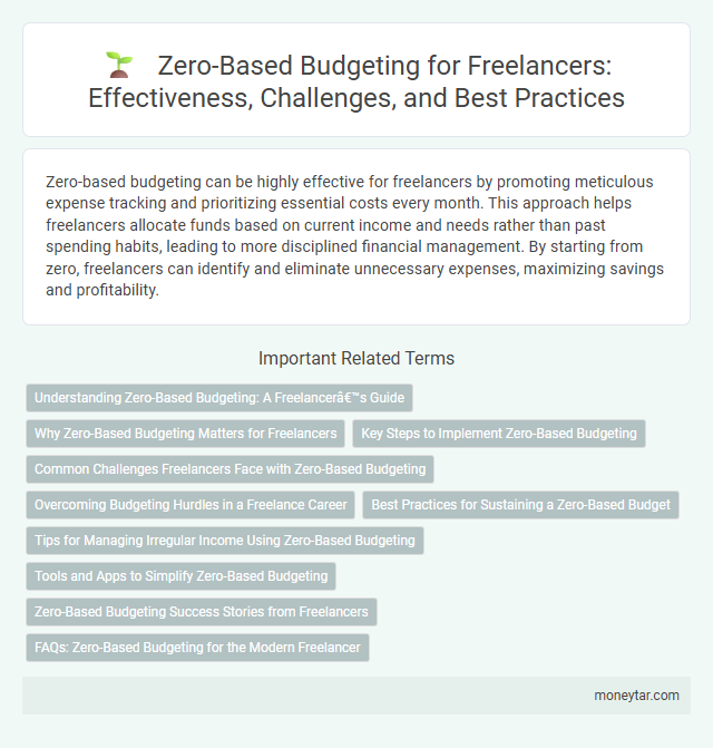 Zero-Based Budgeting for Freelancers: Effectiveness, Challenges, and Best Practices