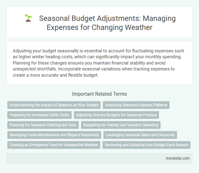 Seasonal Budget Adjustments: Managing Expenses for Changing Weather