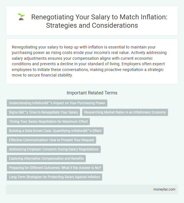 Renegotiating Your Salary to Match Inflation: Strategies and Considerations