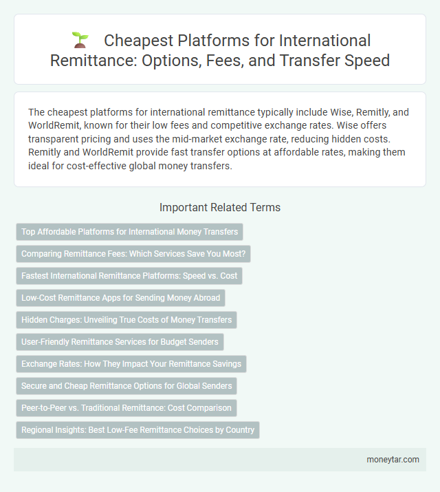 Cheapest Platforms for International Remittance: Options, Fees, and Transfer Speed