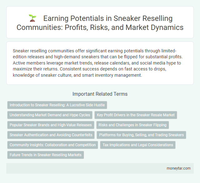 Earning Potentials in Sneaker Reselling Communities: Profits, Risks, and Market Dynamics