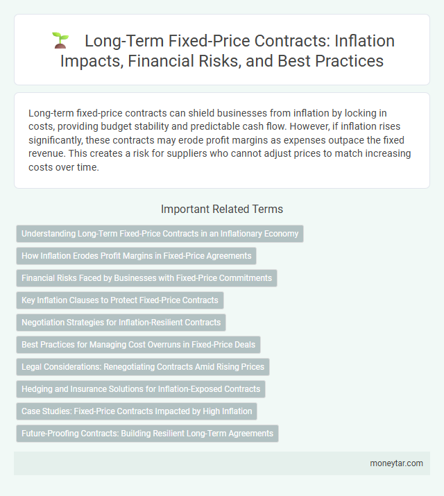 Long-Term Fixed-Price Contracts: Inflation Impacts, Financial Risks, and Best Practices