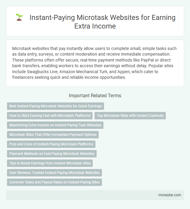 Instant-Paying Microtask Websites for Earning Extra Income