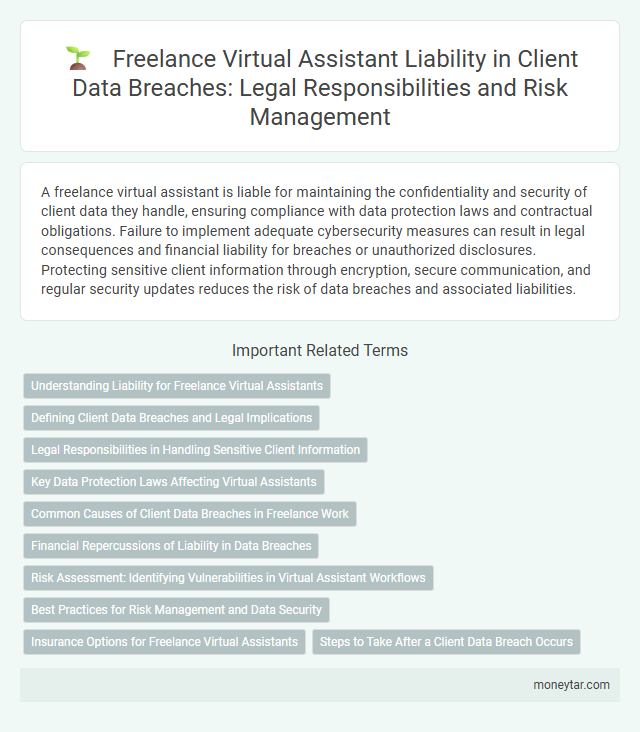Freelance Virtual Assistant Liability in Client Data Breaches: Legal Responsibilities and Risk Management