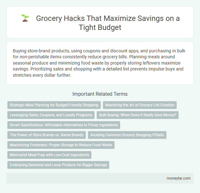 Grocery Hacks That Maximize Savings on a Tight Budget