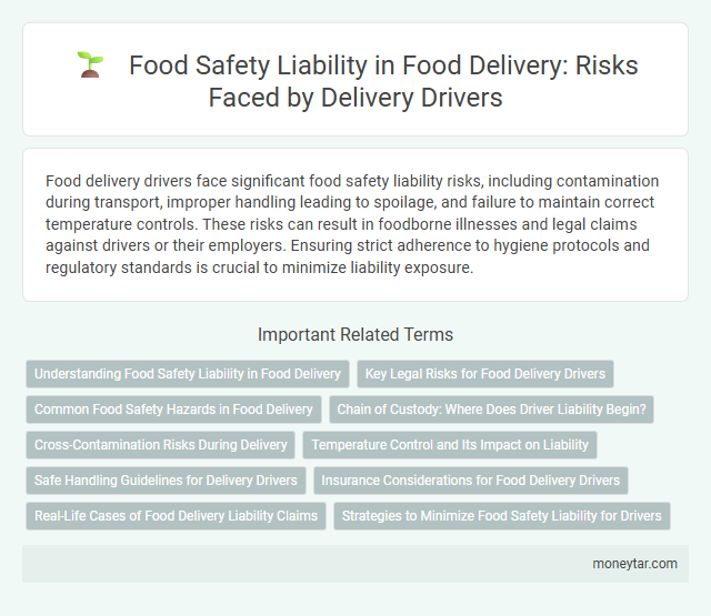 Food Safety Liability in Food Delivery: Risks Faced by Delivery Drivers