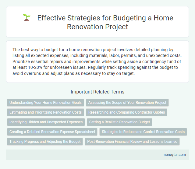 Effective Strategies for Budgeting a Home Renovation Project