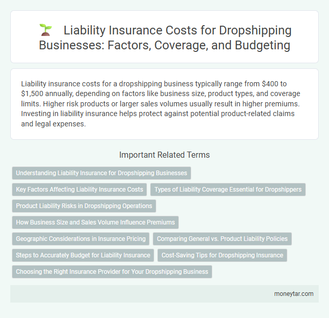 Liability Insurance Costs for Dropshipping Businesses: Factors, Coverage, and Budgeting