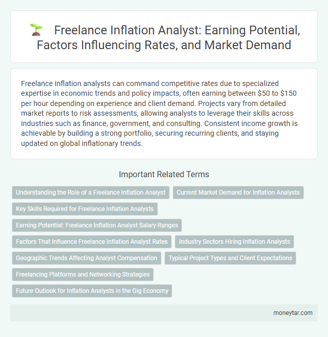 Freelance Inflation Analyst: Earning Potential, Factors Influencing Rates, and Market Demand