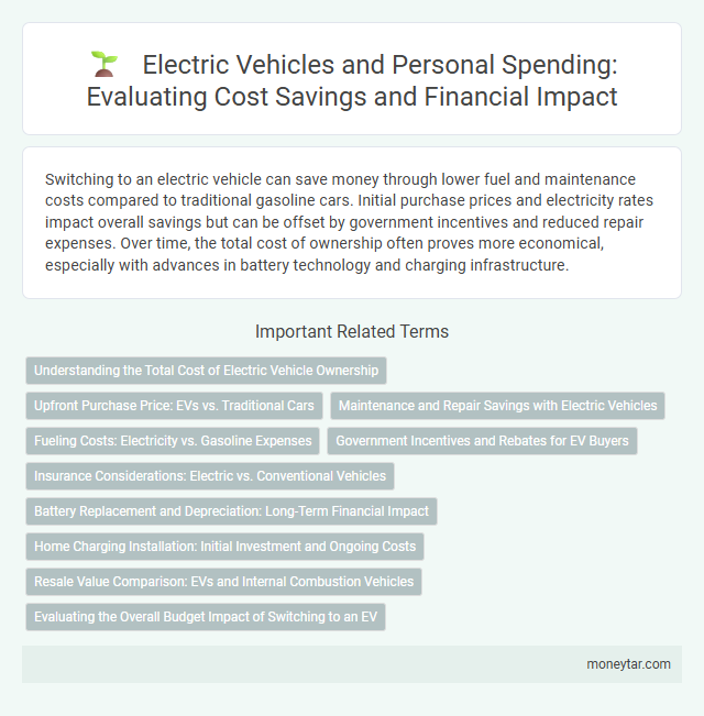 Electric Vehicles and Personal Spending: Evaluating Cost Savings and Financial Impact