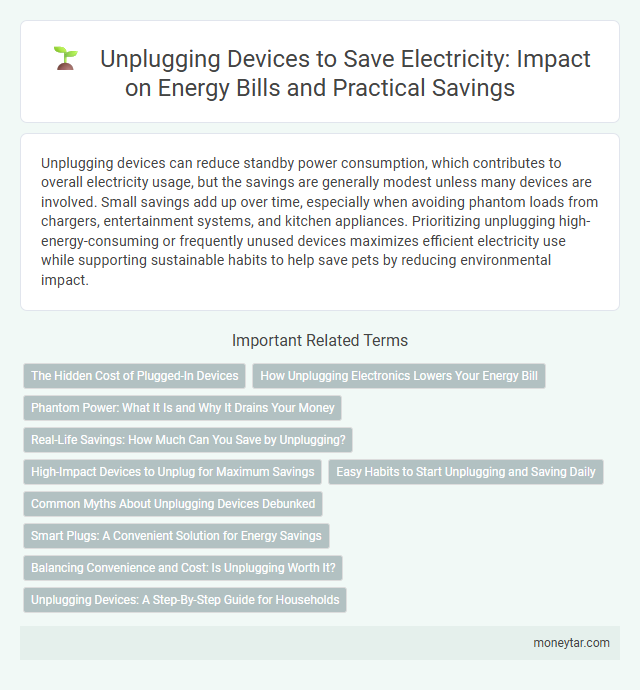 Unplugging Devices to Save Electricity: Impact on Energy Bills and Practical Savings