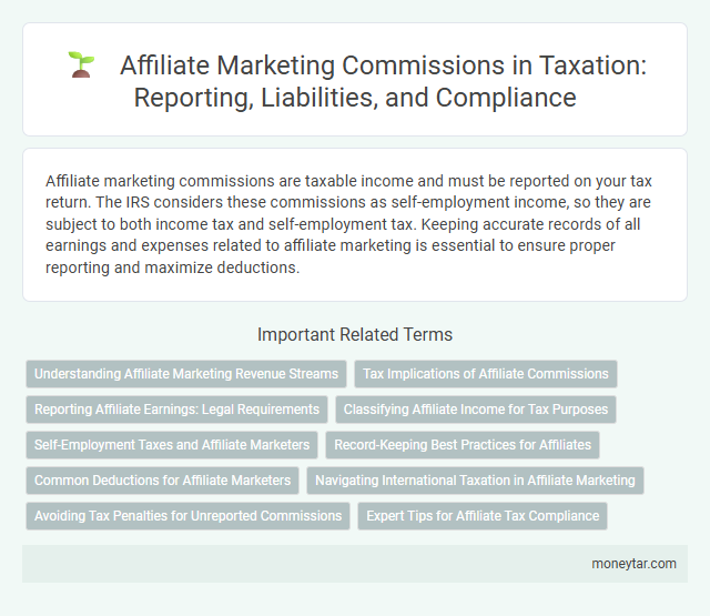 Affiliate Marketing Commissions in Taxation: Reporting, Liabilities, and Compliance