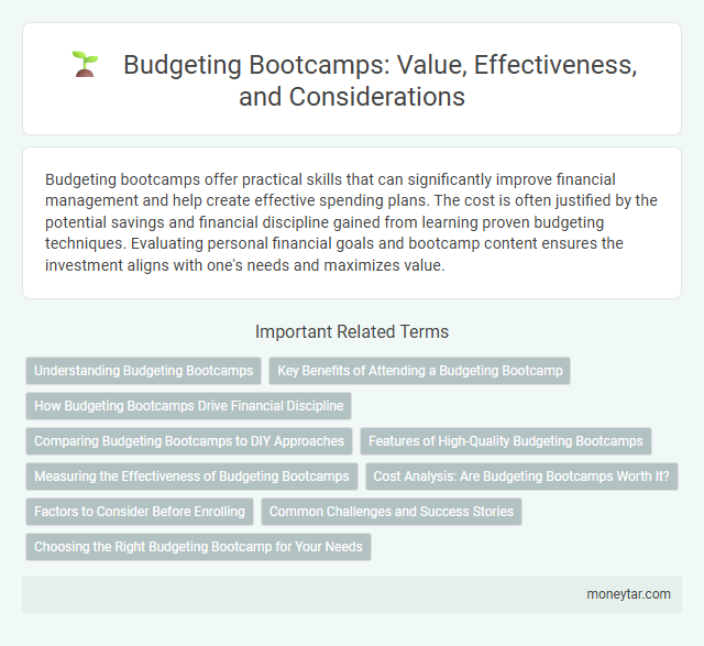 Budgeting Bootcamps: Value, Effectiveness, and Considerations