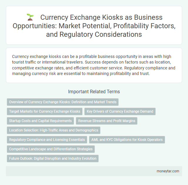 Currency Exchange Kiosks as Business Opportunities: Market Potential, Profitability Factors, and Regulatory Considerations