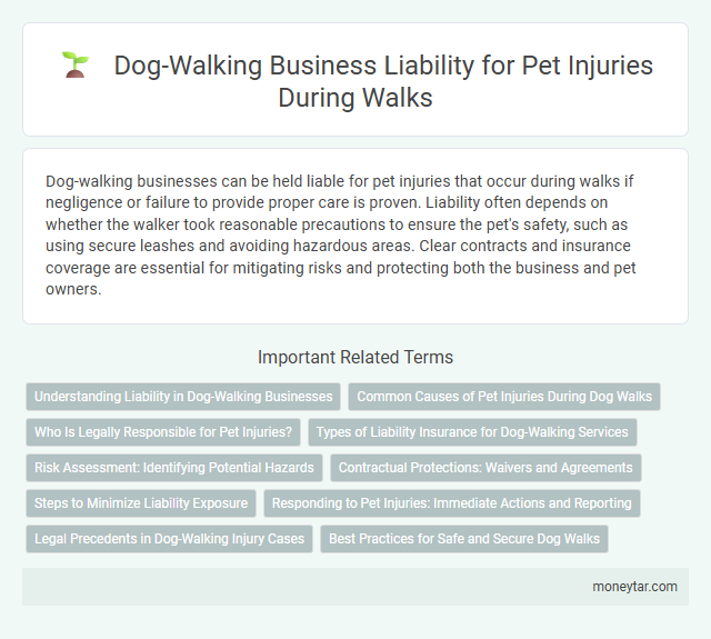Dog-Walking Business Liability for Pet Injuries During Walks