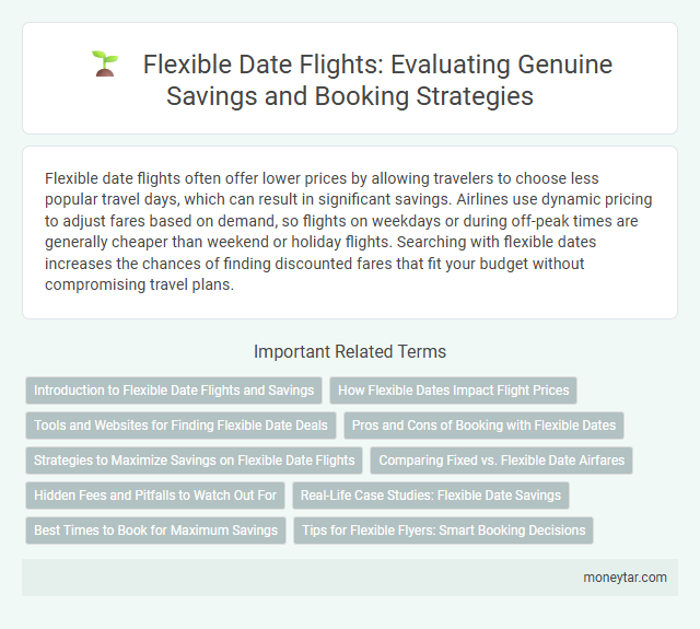 Flexible Date Flights: Evaluating Genuine Savings and Booking Strategies