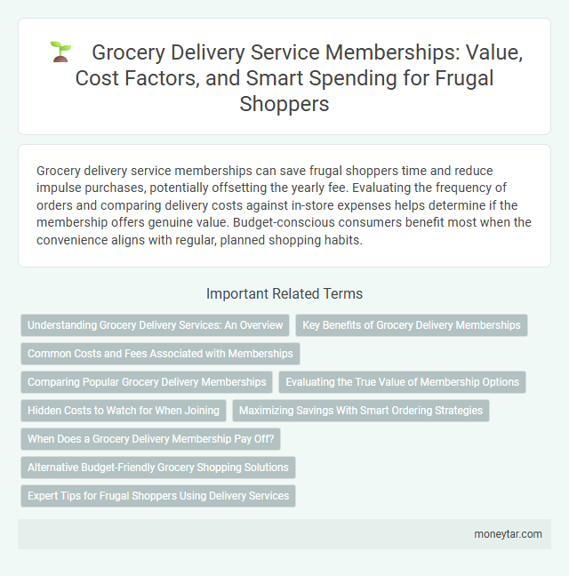 Grocery Delivery Service Memberships: Value, Cost Factors, and Smart Spending for Frugal Shoppers