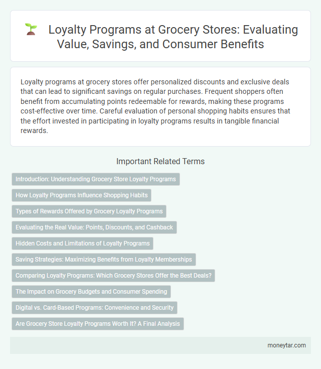 Loyalty Programs at Grocery Stores: Evaluating Value, Savings, and Consumer Benefits