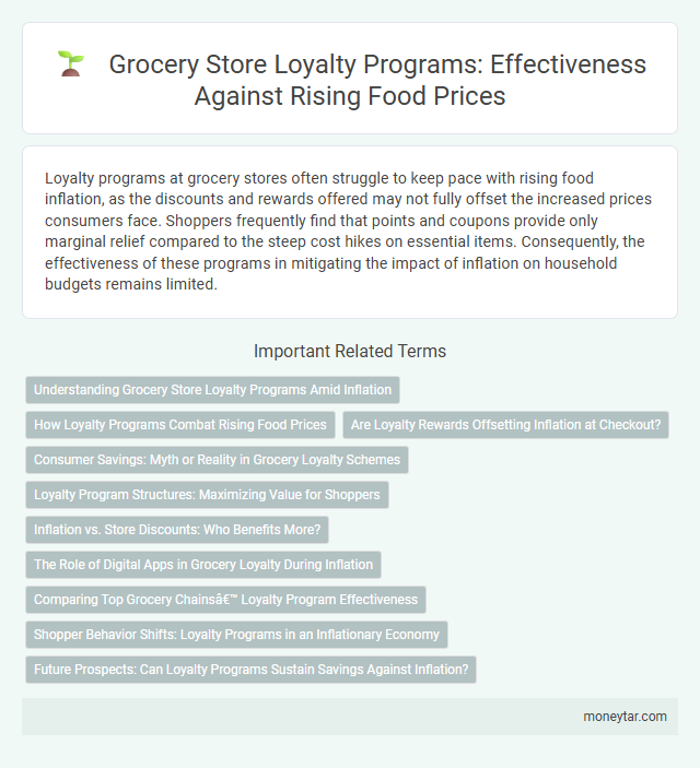 Grocery Store Loyalty Programs: Effectiveness Against Rising Food Prices