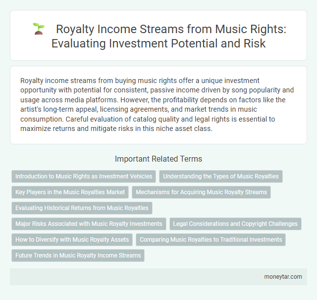Royalty Income Streams from Music Rights: Evaluating Investment Potential and Risk