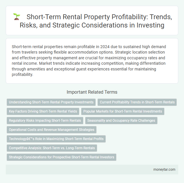 Short-Term Rental Property Profitability: Trends, Risks, and Strategic Considerations in Investing