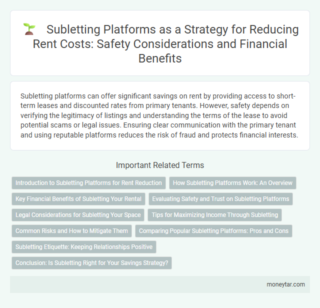 Subletting Platforms as a Strategy for Reducing Rent Costs: Safety Considerations and Financial Benefits