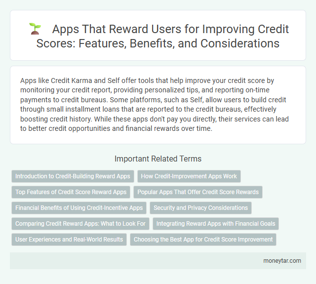 Apps That Reward Users for Improving Credit Scores: Features, Benefits, and Considerations