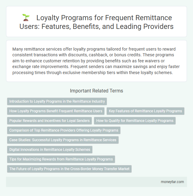 Loyalty Programs for Frequent Remittance Users: Features, Benefits, and Leading Providers