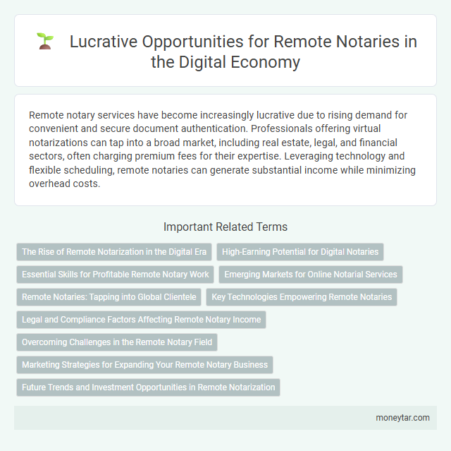 Lucrative Opportunities for Remote Notaries in the Digital Economy