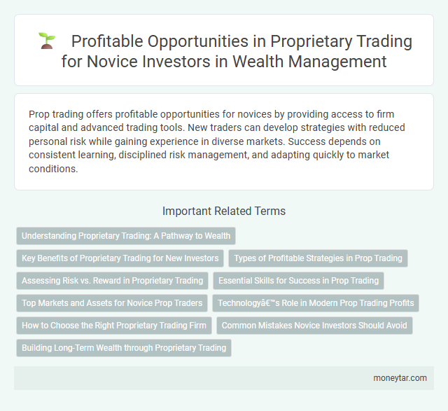 Profitable Opportunities in Proprietary Trading for Novice Investors in Wealth Management