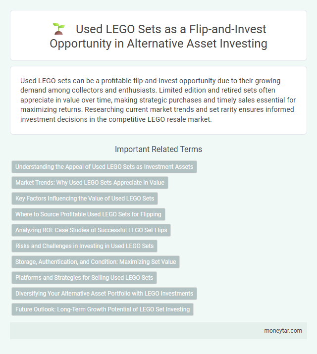 Used LEGO Sets as a Flip-and-Invest Opportunity in Alternative Asset Investing