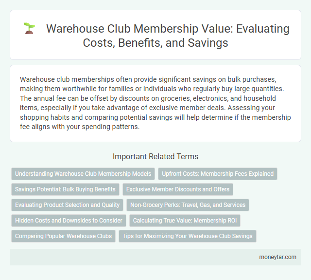 Warehouse Club Membership Value: Evaluating Costs, Benefits, and Savings