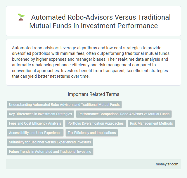 Automated Robo-Advisors Versus Traditional Mutual Funds in Investment Performance