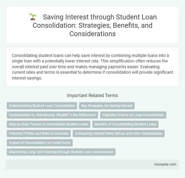 Saving Interest through Student Loan Consolidation: Strategies, Benefits, and Considerations